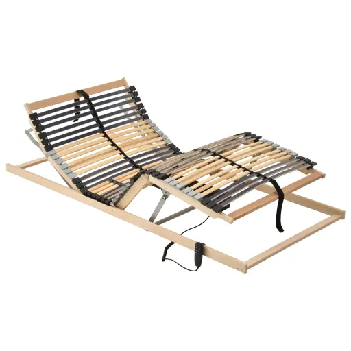 Estrado de Ripas Elétrico com 42 Ripas 7 Zonas 70x200 cm