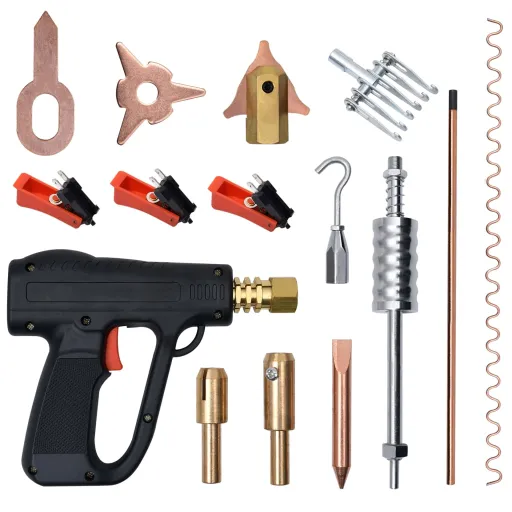 Conjunto de Reparação de Mossas com Soldador (86 pcs)