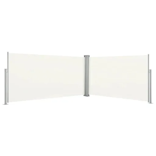 Toldo Lateral Retrátil, 160 x 600 cm, Creme
