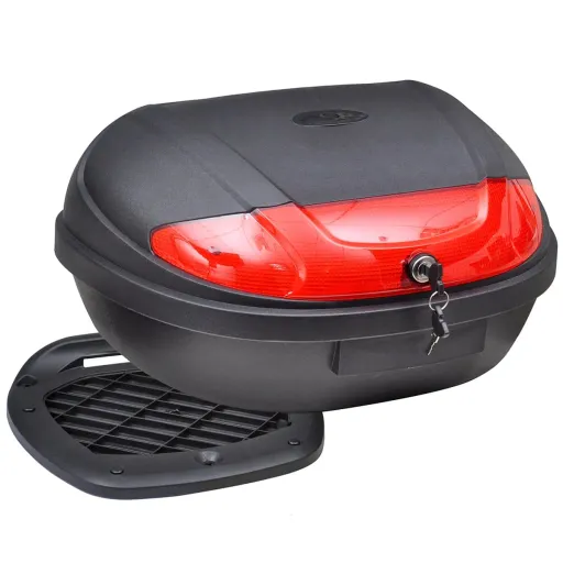 Caixa para Motocicleta, para 2 Capacetes, 72 L