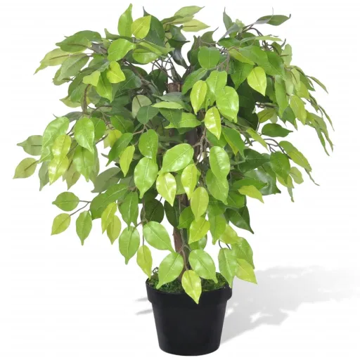 Fícus Artificial Duende com Vaso 60 cm