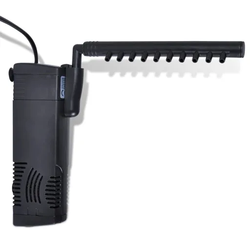 Filtro Bomba de Aquário com Carbono Ativado 300L/h