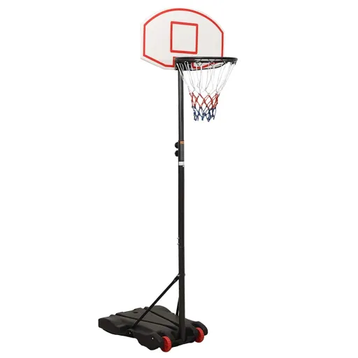 Tabela de Basquetebol 216-250 cm Polietileno Branco