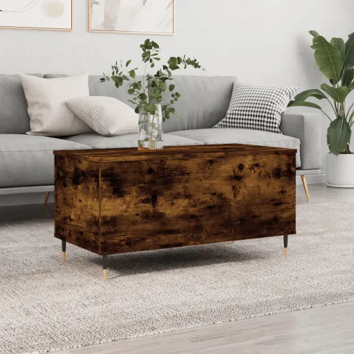 Mesa de Centro 90x44,5x45 cm Derivados Madeira Carvalho Fumado