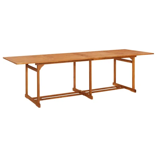 Mesa de Jantar p/ Jardim 280x90x75 cm Madeira de Acácia Maciça