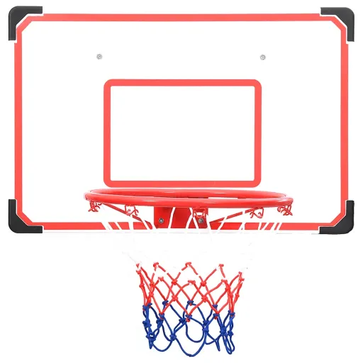 Conjunto Tabela Basquetebol para Montar na Parede (5 pcs)