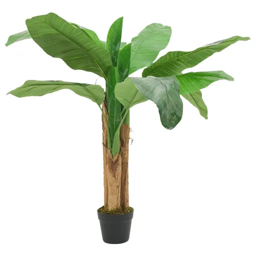 Bananeira Artificial 9 Folhas 120 cm Verde
