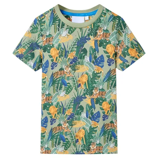 T-Shirt de Manga Curta para Criança Multicor 128
