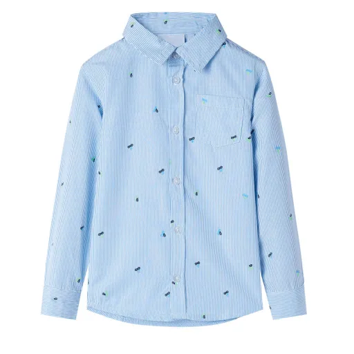 Camisa de Criança Azul-Claro 104