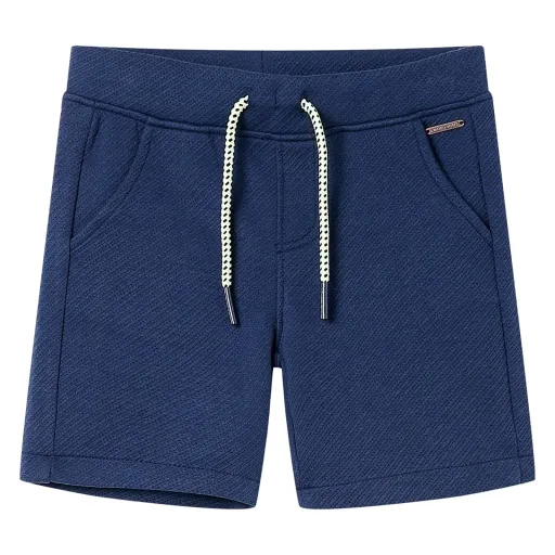 Calções de Criança com Cordão Azul-Escuro 116