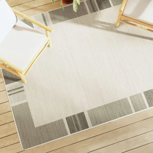 Tapete Pelo Curto Antiderrapante Int./Ext. 160x230 cm Multicor