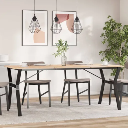 Pernas para Mesa de Jantar Estrutura em Y Aço