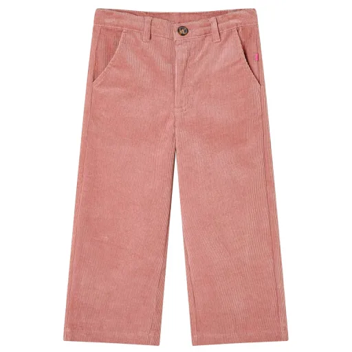 Calças para Criança Bombazina Rosa-Velho 104