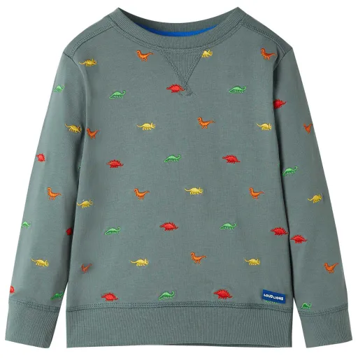 Sweatshirt para Criança Cor Caqui 104