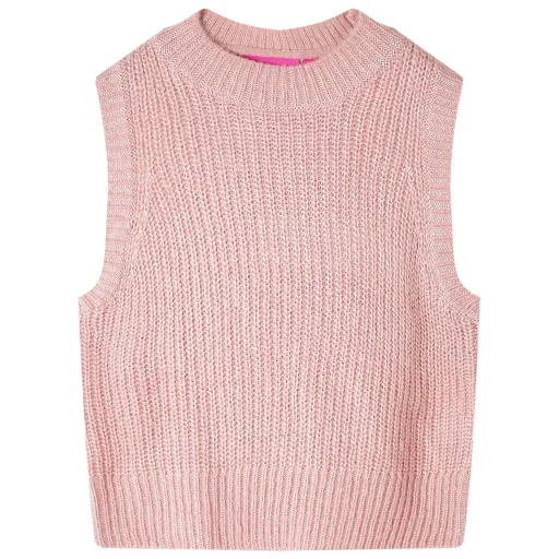 Colete de Malha para Criança Rosa-Claro 116