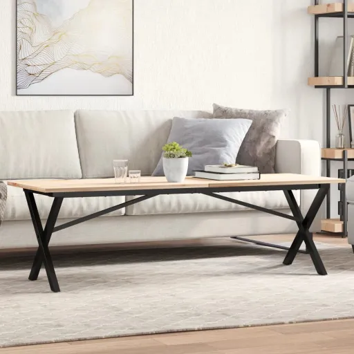 Pernas para Mesa de Centro Estrutura em X Aço