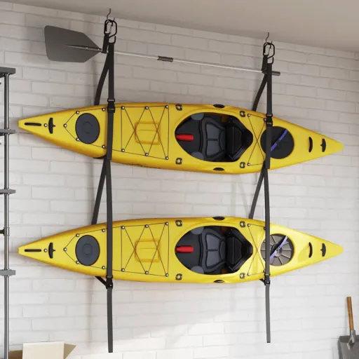 Cintas de Caiaque Duplas com Clipes para Remos 50 kg