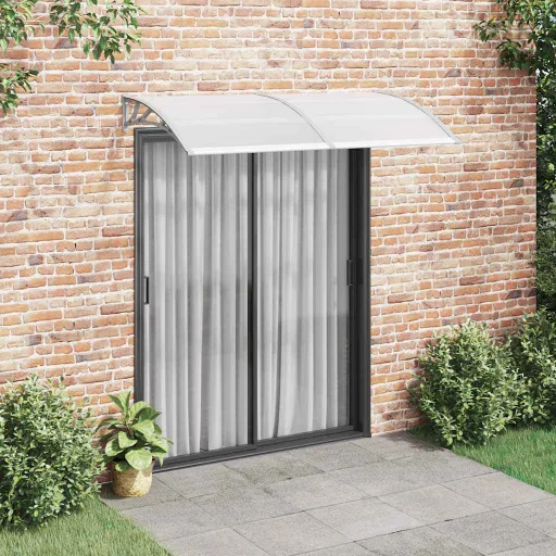 Toldo de Porta 200x100 cm PC Cinzento