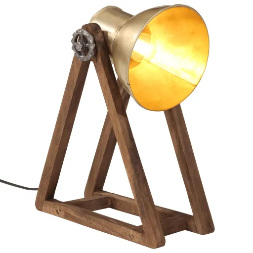 Candeeiro de Secretária 25 W 30x17x40 cm E27 Bronze Antigo