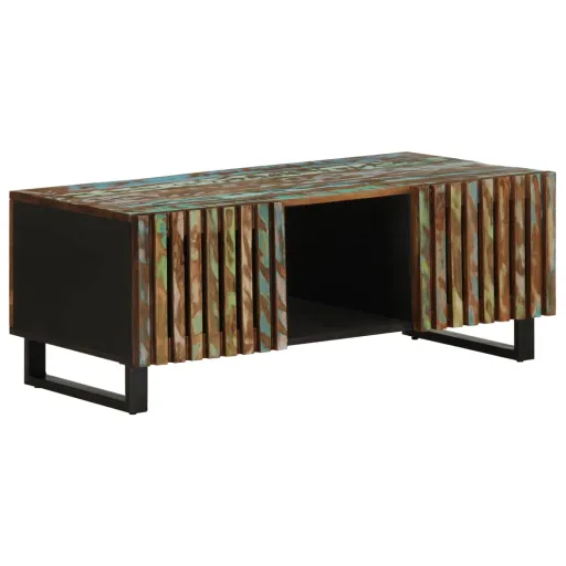 Mesa de Centro 100x55x40 cm Madeira de Acácia Maciça