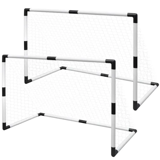 Conjunto de Mini Balizas de Futebol para Criança   91,5x48x61 cm (2 pcs)