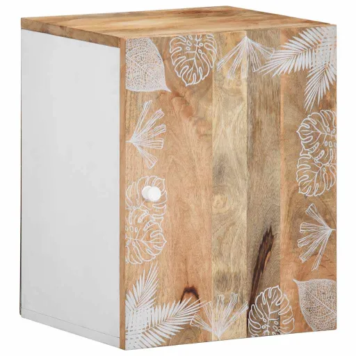 Armário Suspenso para WC 38x33,5x48 cm Mangueira Maciça