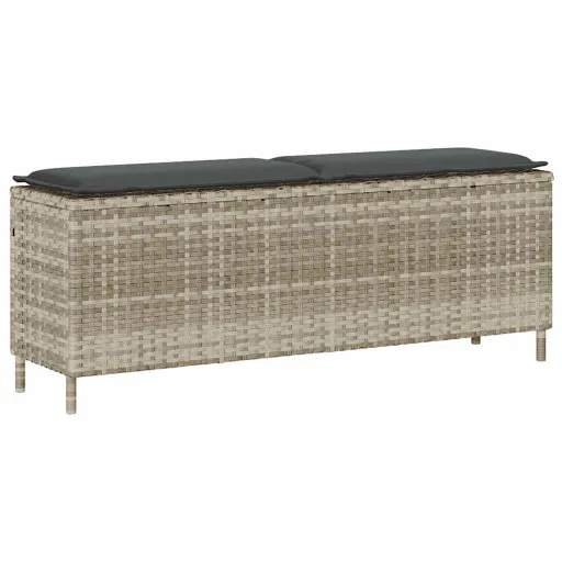 Banco de Jardim com Almofadão 110x30x40,5 cm Vime PE