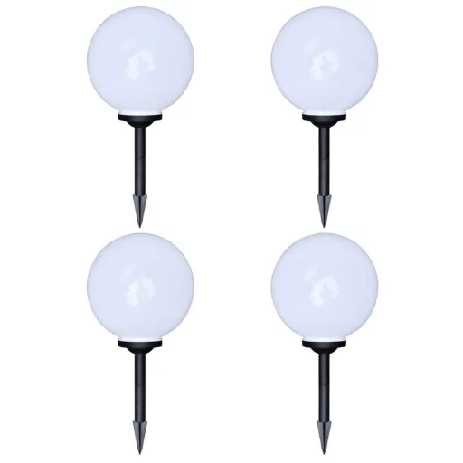 Candeeiros de Exterior   LED 30 cm com Estacas de Enterrar (4 pcs)