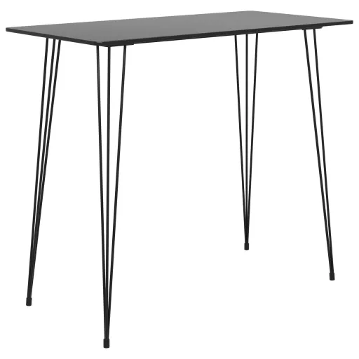 Mesa de Bar 120x60x105 cm Preto