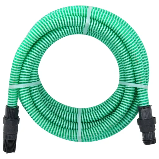 Mangueira de Sucção com Conectores de PVC 1" 7 m PVC Verde