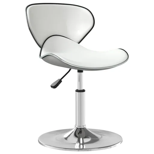 Cadeira de Jantar Couro Artificial Branco