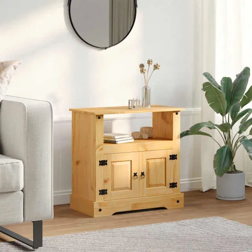 Móvel de TV Corona Range em Pinho Mexicano 80x43x78 cm