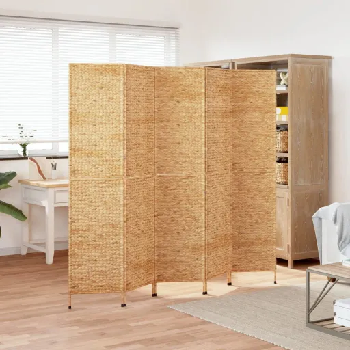 Biombo de 5 Painéis 205x180 cm Jacinto de Água