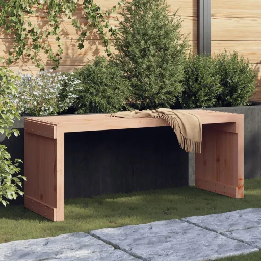 Banco de Jardim Extensível 212,5x40,5x45 cm Madeira Douglas