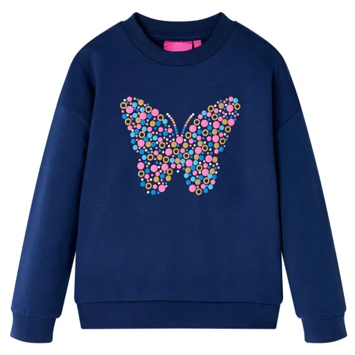 Sweatshirt para Criança Azul-Marinho 92