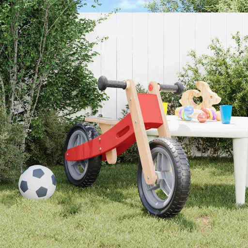 Bicicleta de Equilíbrio para Crianças Vermelho