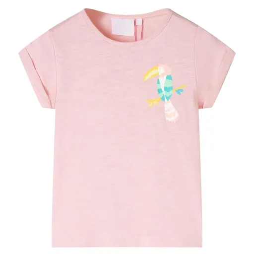T-Shirt de Criança Rosa-Claro 140