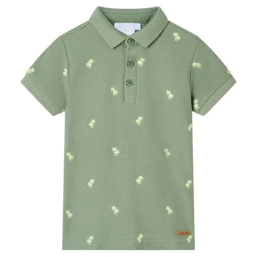 Polo para Criança Caqui 116