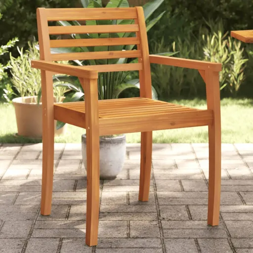 Cadeiras de Jardim   59x55x85 cm Madeira de Acácia Maciça (6 pcs)