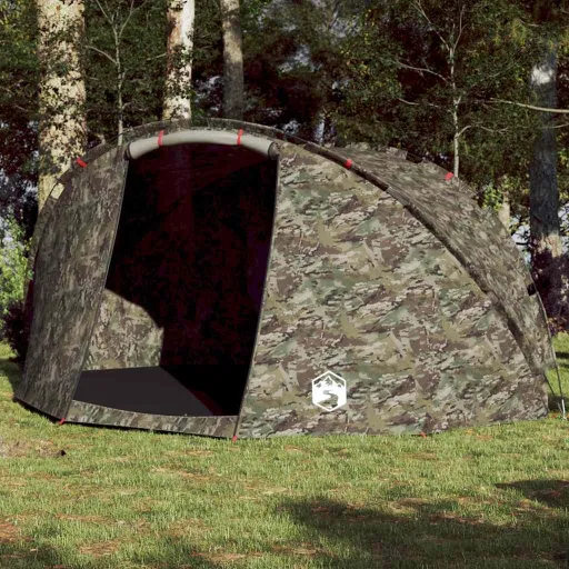 Tenda de Pesca para 5 Pessoas Impermeável Camuflagem