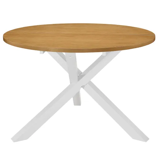 Mesa de Jantar 120x75 cm MDF Branco