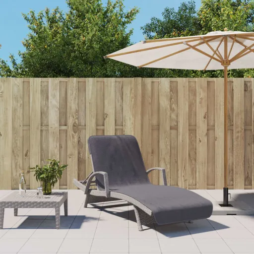 Toalhas de Praia   75x200 cm Tecido 400 GSM Antracite (2 pcs)