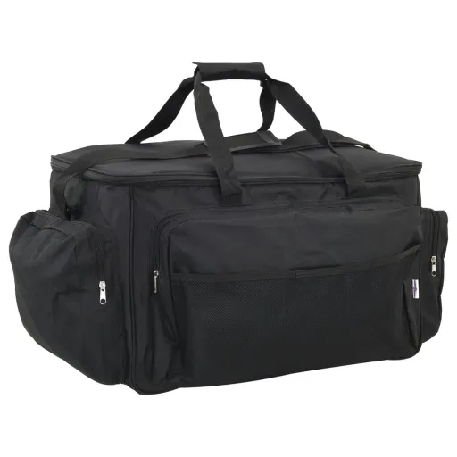Saco de Pesca Impermeável Tecido Oxford Preto