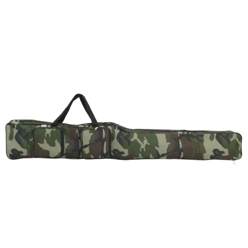 Saco para Cana de Pesca 150 cm Tecido Oxford Camuflagem Verde