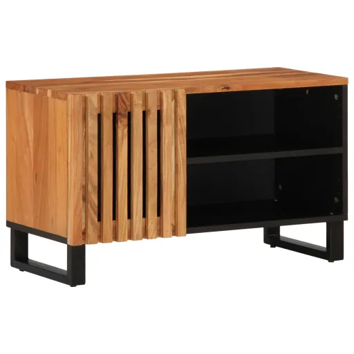 Móvel de TV 80x34x46 cm Madeira de Acácia Maciça
