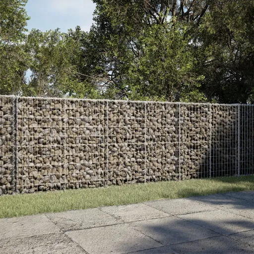 Cesto Gabião com Cobertura 300x100x100 cm Ferro Galvanizado