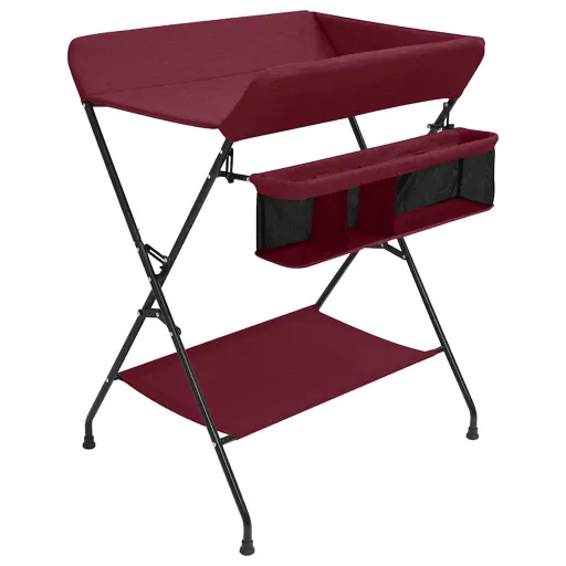 Mesa Muda-Fraldas Ferro Vermelho