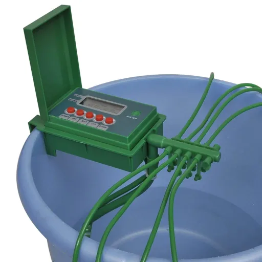 Sistema de Rega Automático com Aspersor e Temporizador