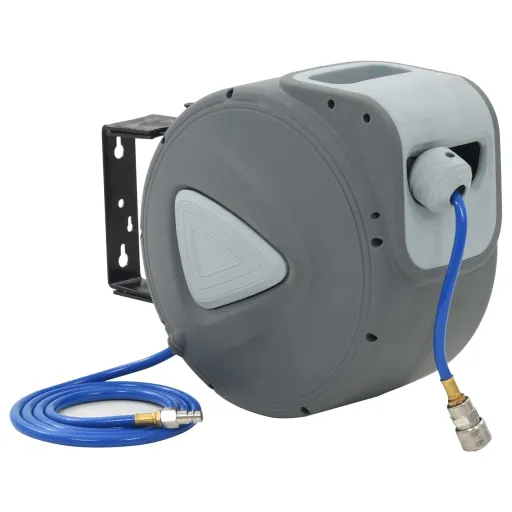 Enrolador Automático de Mangueira para ar Comprimido 1/4" 20 m