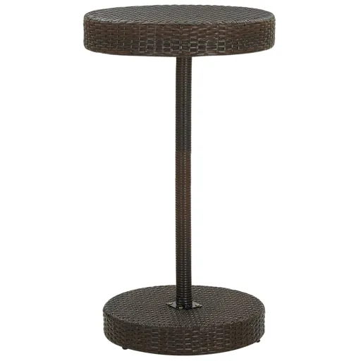 Mesa de Jardim 60,5x106 cm Vime PE Castanho
